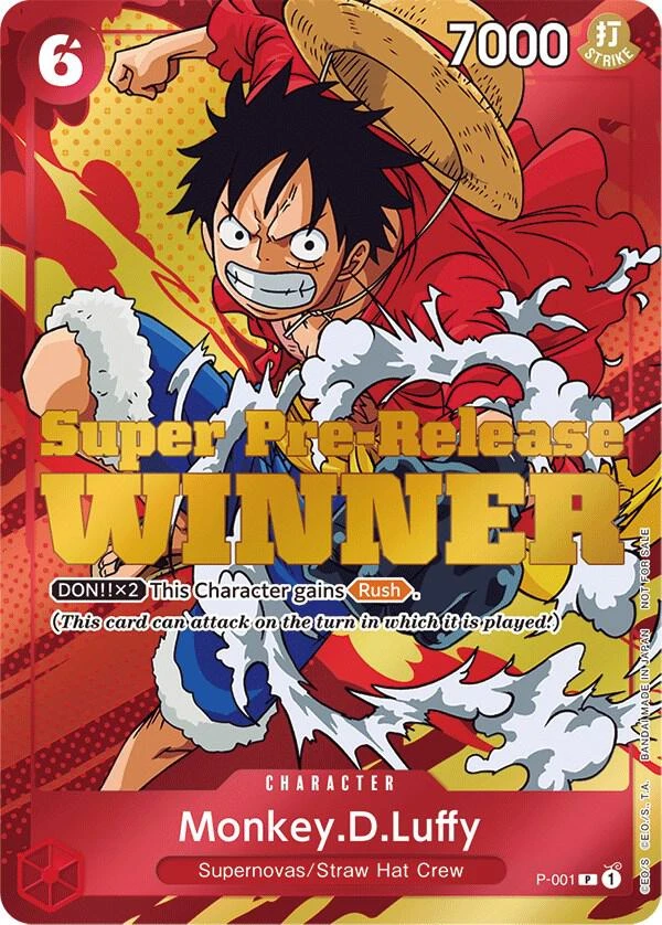 Monkey.D.Luffy [Super Pre-Release] [Winner]