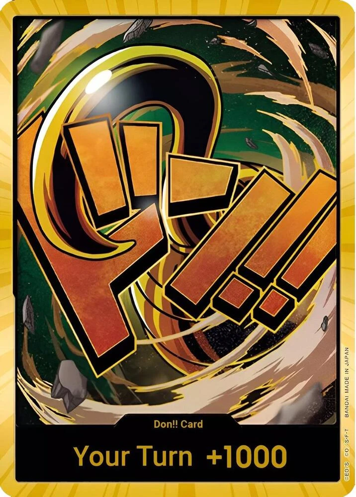 DON!! Card [Crocodile] [Gold]