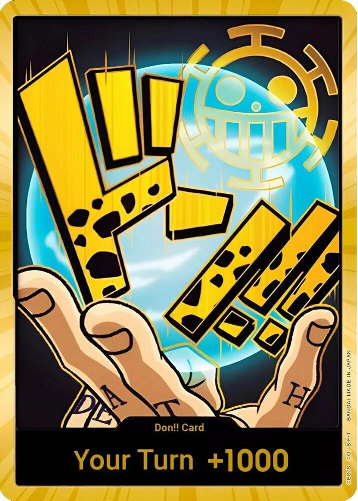 DON!! Card [Trafalgar Law] [Gold]