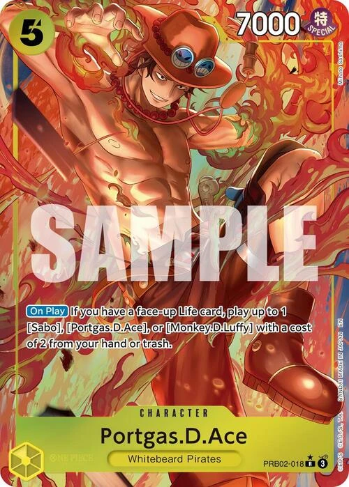 Portgas.D.Ace - PRB02-018 [Alternate Art]