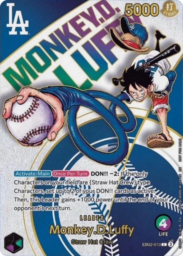 Monkey.D.Luffy [Dodgers x ONE PIECE]