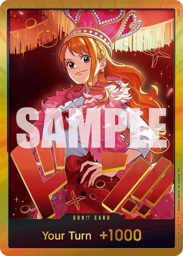 DON!! Card [Nami] [Gold]