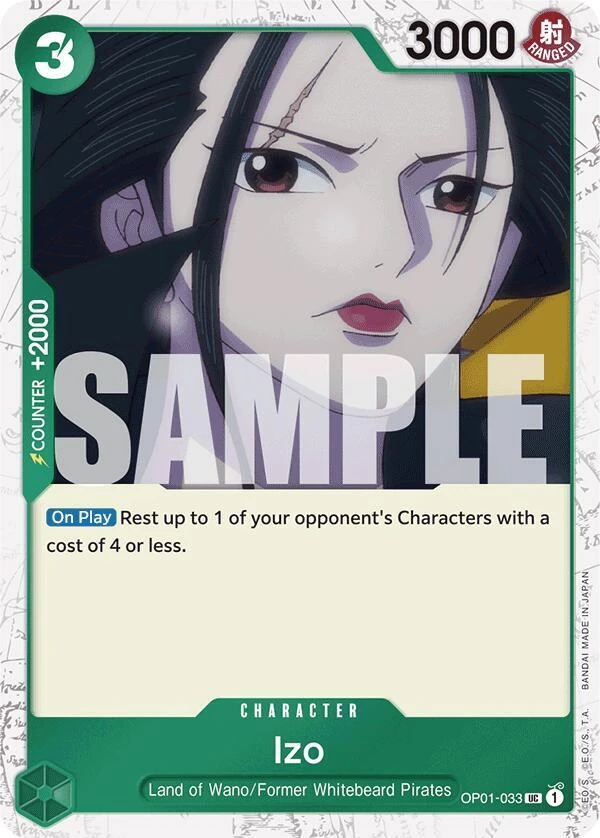 Izo [OP01-033] [Jolly Roger Foil]