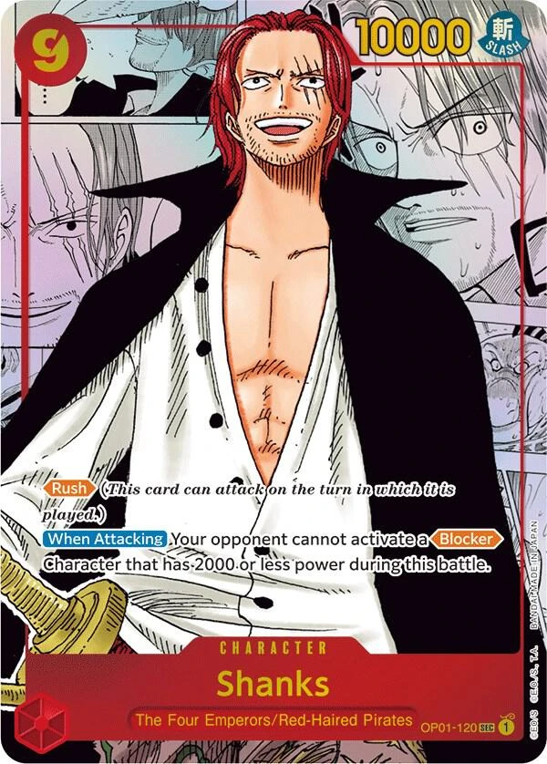 Shanks [Alternate Art] [Manga] [Alternate Art]
