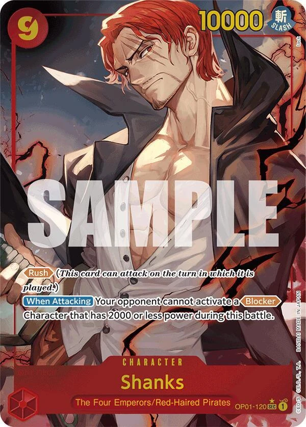Shanks [OP01-120] [Alternate Art]