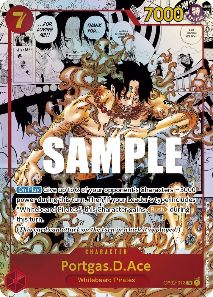 Portgas.D.Ace [Alternate Art] [Manga] [Alternate Art]