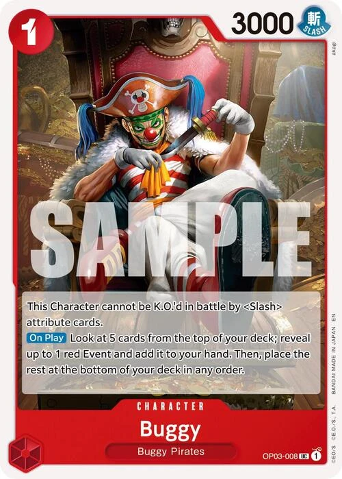Buggy - OP03-008 [Reprint]