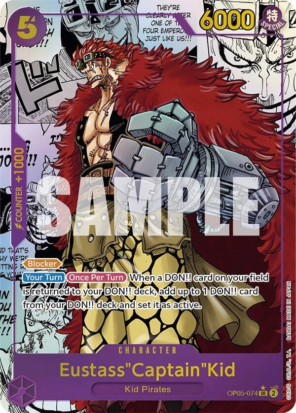 Eustass"Captain"Kid [Alternate Art] [Manga]