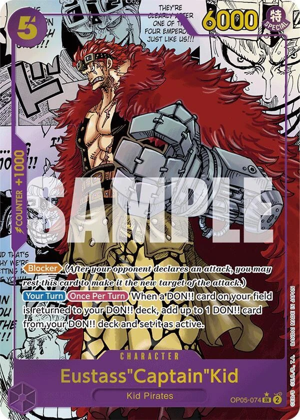 Eustass"Captain"Kid [OP05-074] [Manga]