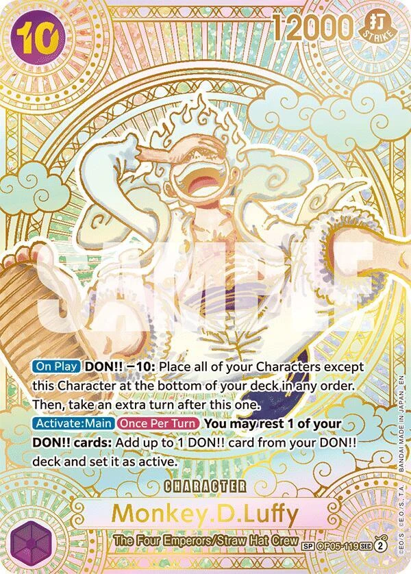 Monkey.D.Luffy [SP] [Gold]