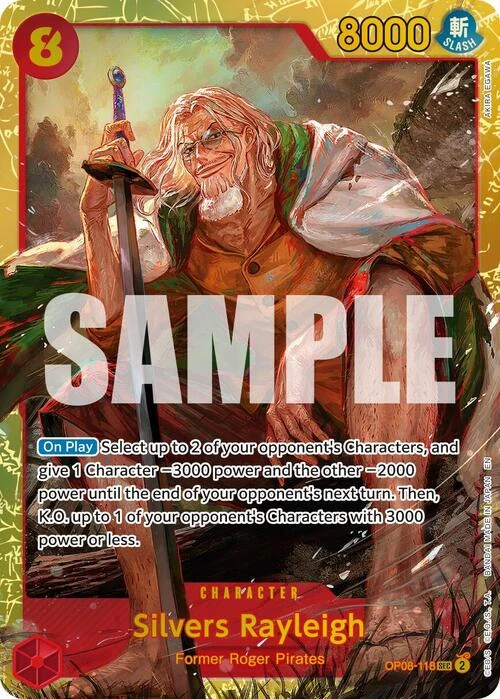 Silvers Rayleigh - OP08-118 [Reprint]