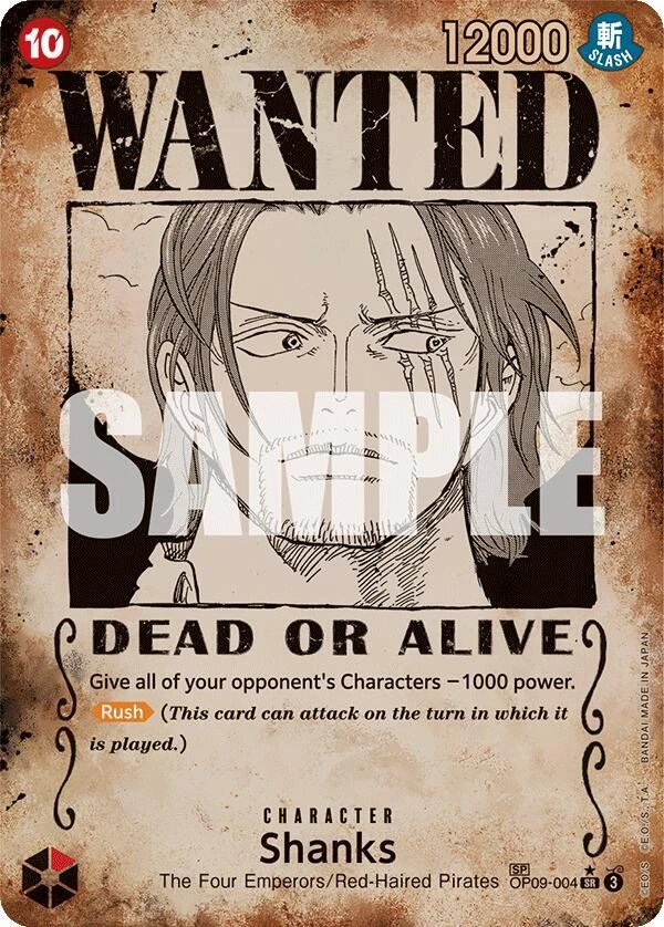 Shanks [Wanted Poster]