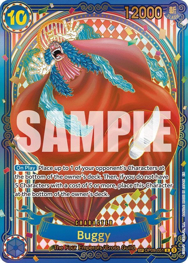 Buggy - OP09-051 [SP] [Gold]
