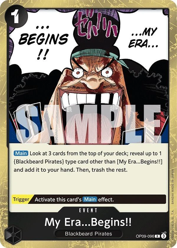 My Era...Begins!! My Era...Begins!!