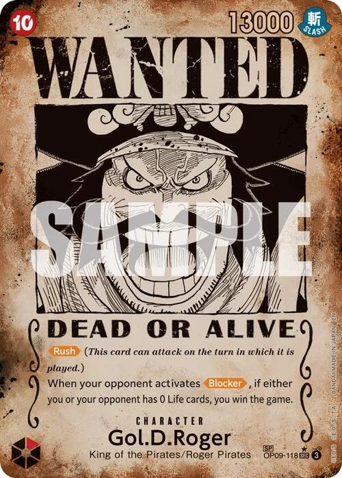 Gol.D.Roger [SP] [Wanted Poster]
