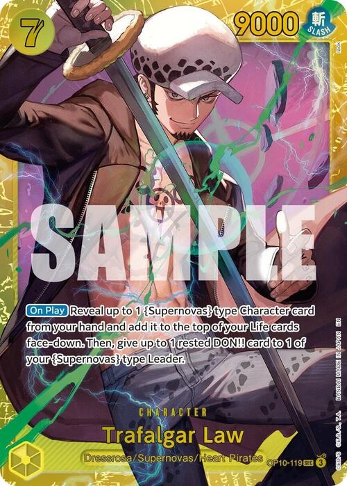 Trafalgar Law - OP10-119 [Reprint]
