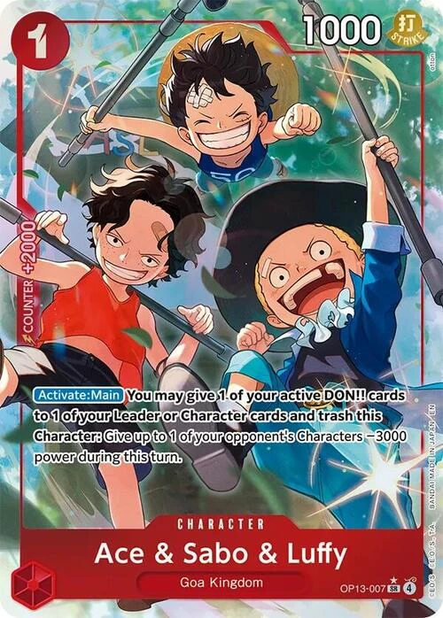 Ace & Sabo & Luffy [Alternate Art]