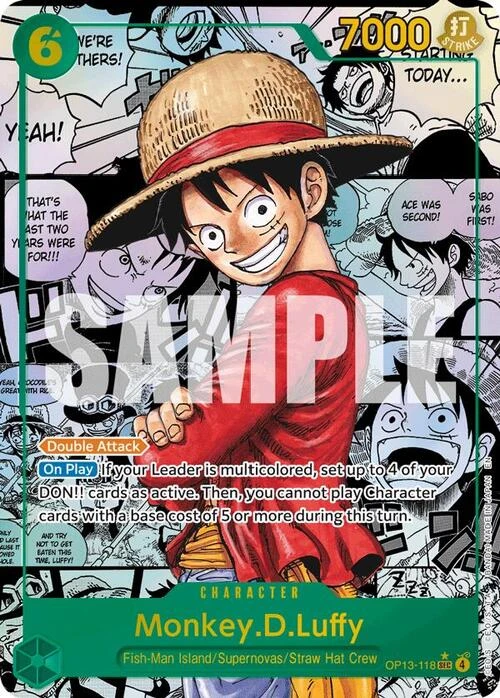 Monkey.D.Luffy [Super Alternate Art][Manga]