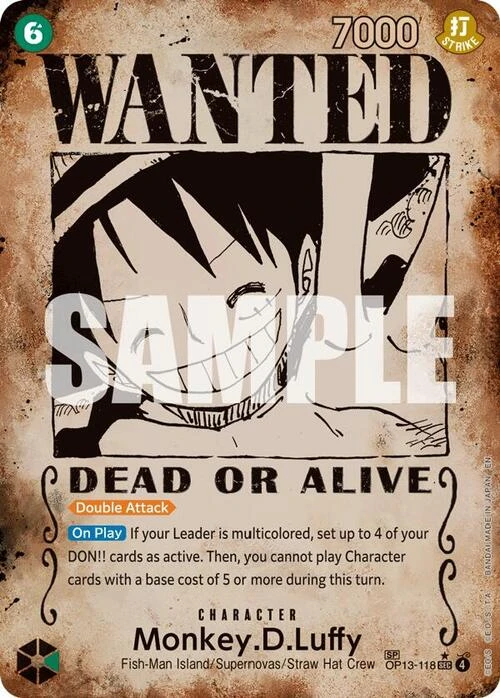 Monkey.D.Luffy [Wanted Poster]