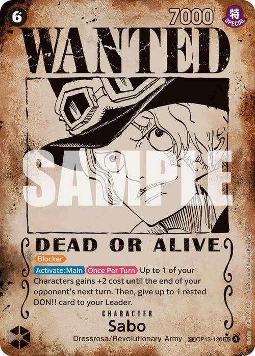 Sabo [Wanted Poster]