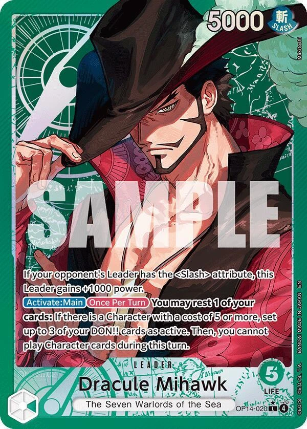 Dracule Mihawk [Alternate Art]