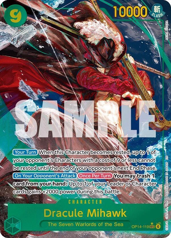 Dracule Mihawk [Alternate Art]