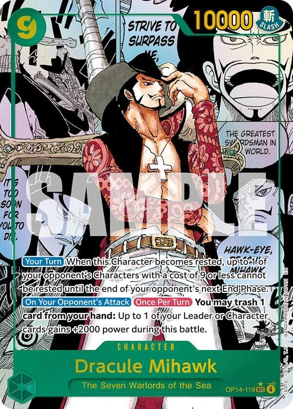 Dracule Mihawk [Manga]