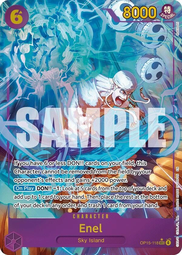 Enel [OP15-118] [Alternate Art]