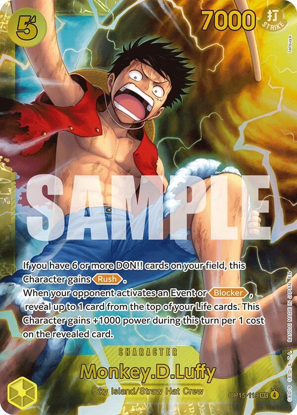 Monkey.D.Luffy [OP15-119]