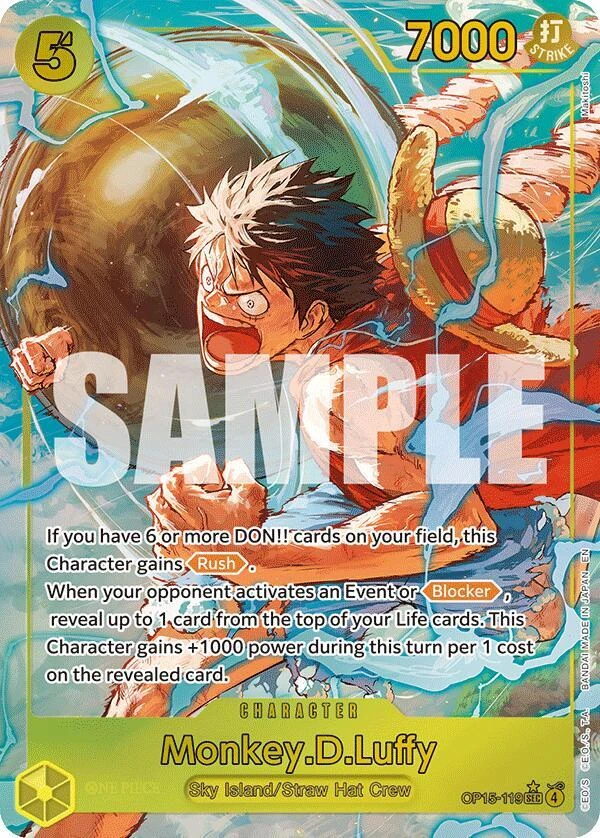 Monkey.D.Luffy [OP15-119] [Alternate Art]