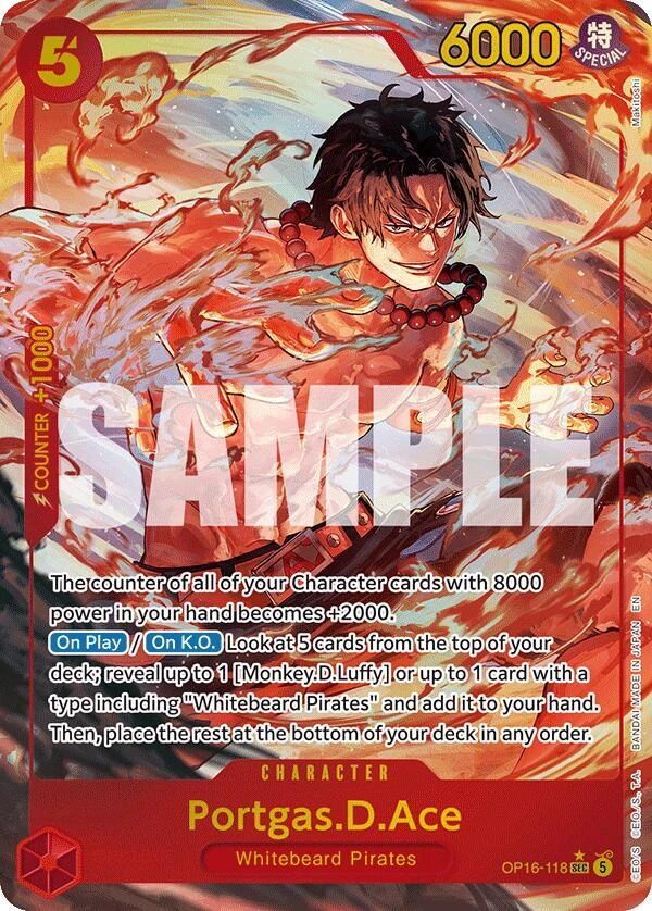 Portgas.D.Ace [Alternate Art]