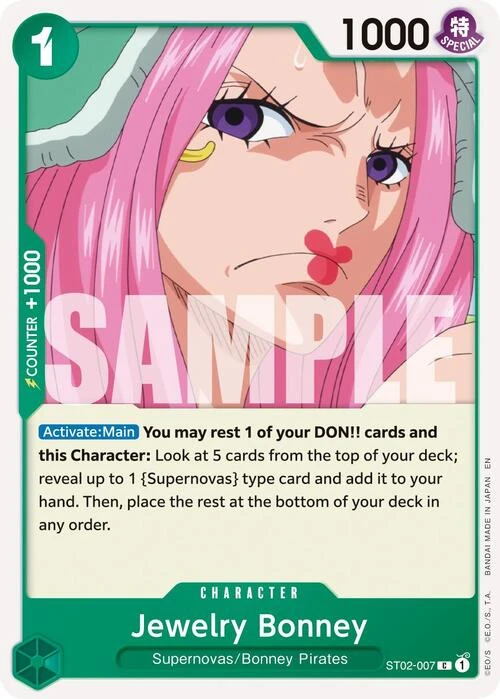 Jewelry Bonney - ST02-007 [Reprint]