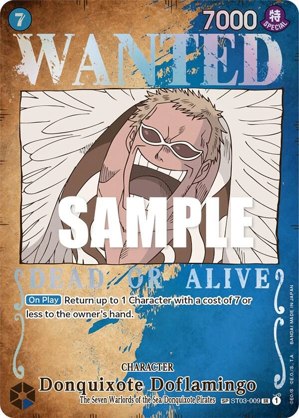 Donquixote Doflamingo [Wanted Poster]