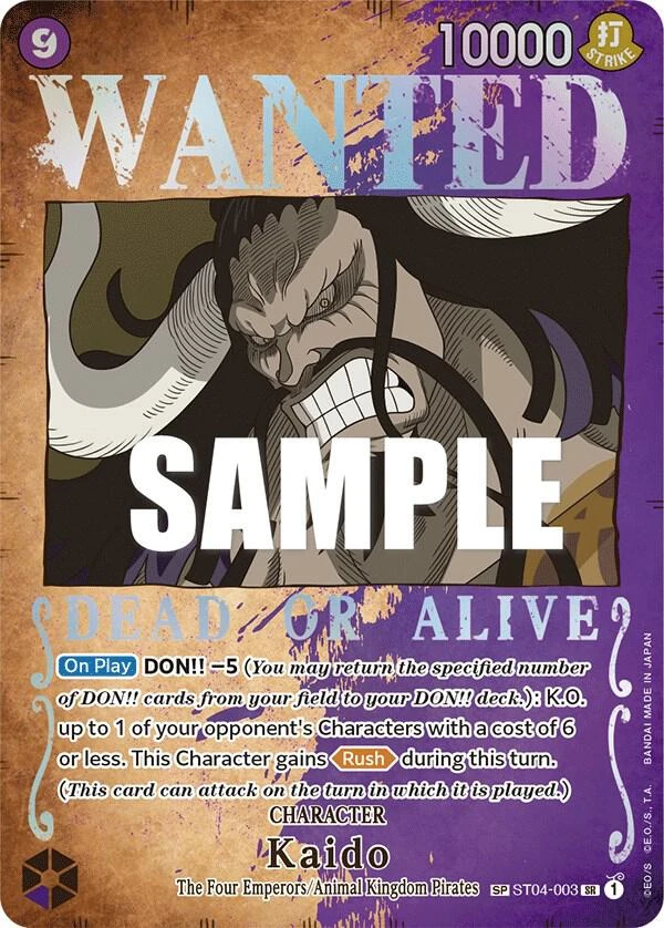 Kaido [Wanted Poster]