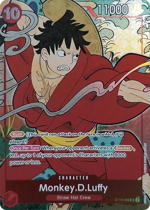 Monkey.D.Luffy [English Version 1st Anniversary Set]