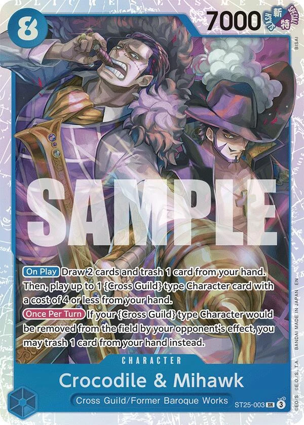 Crocodile & Mihawk Crocodile & Mihawk