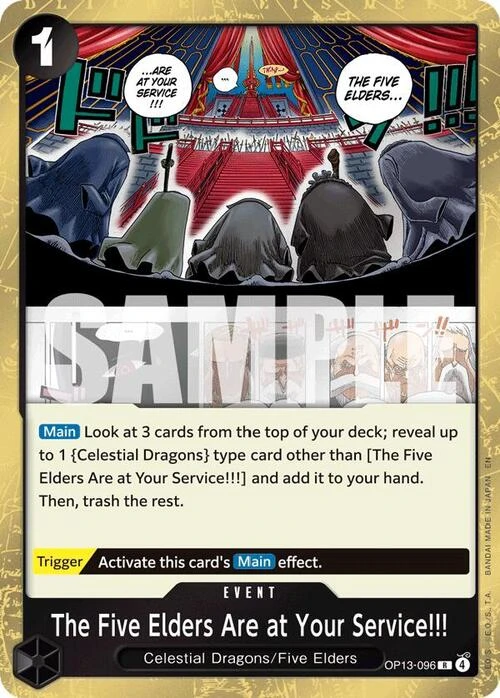 The Five Elders Are at Your Service!!! The Five Elders Are at Your Service!!!