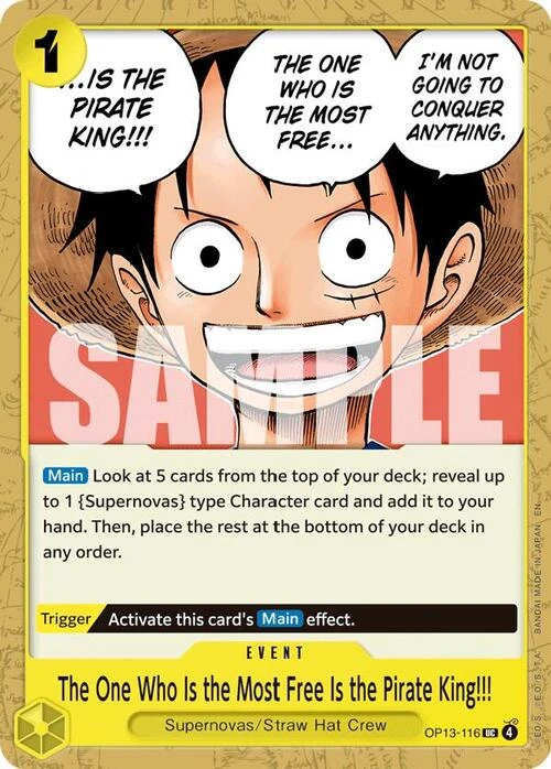 The One Who Is the Most Free Is the Pirate King!!! The One Who Is the Most Free Is the Pirate King!!!