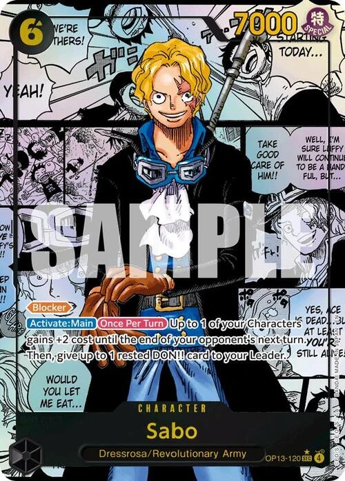 Sabo [Manga Panel Alternate Art | Secret Rare]